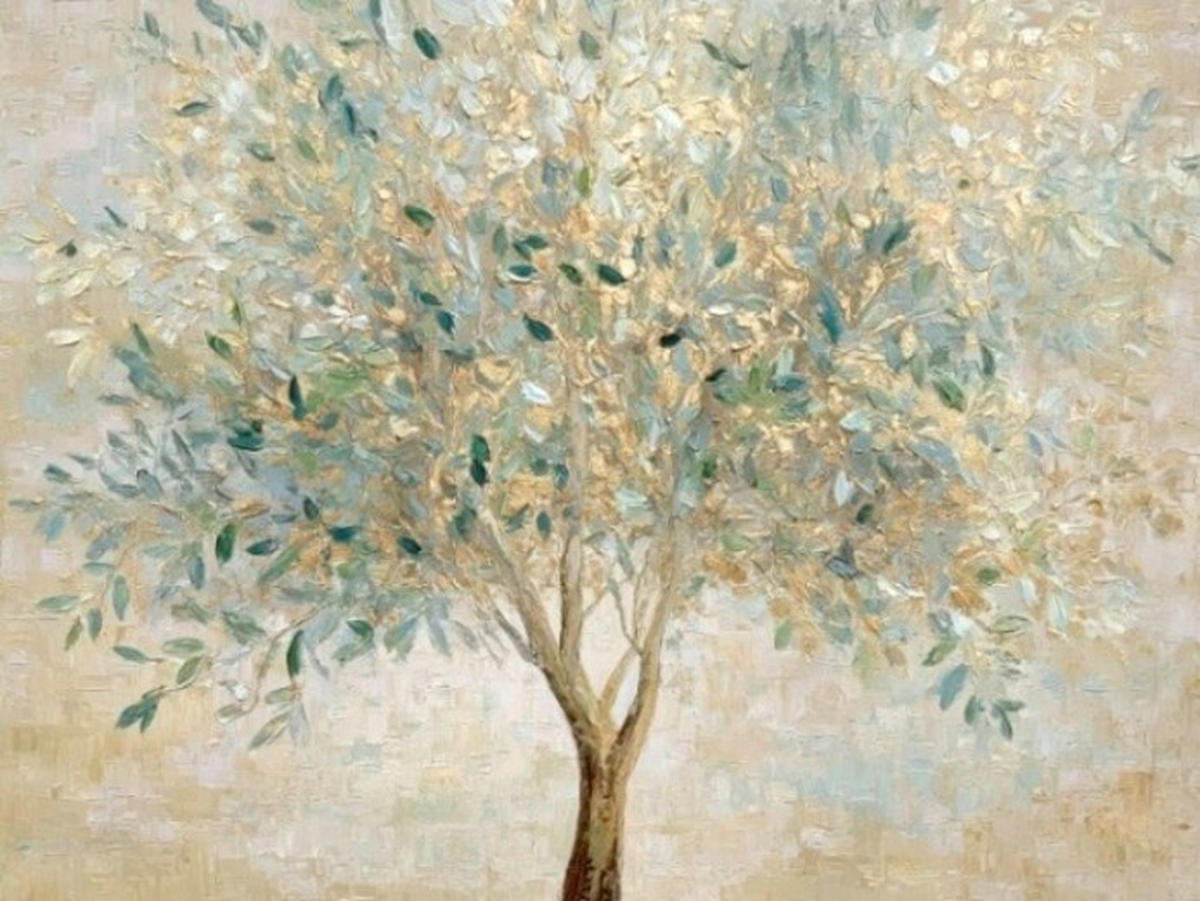 LEINWANDBILD Landschaft & Natur, Bäume 60/80 cm  - Multicolor, Basics, Holz/Papier (60/80cm) - Euroart