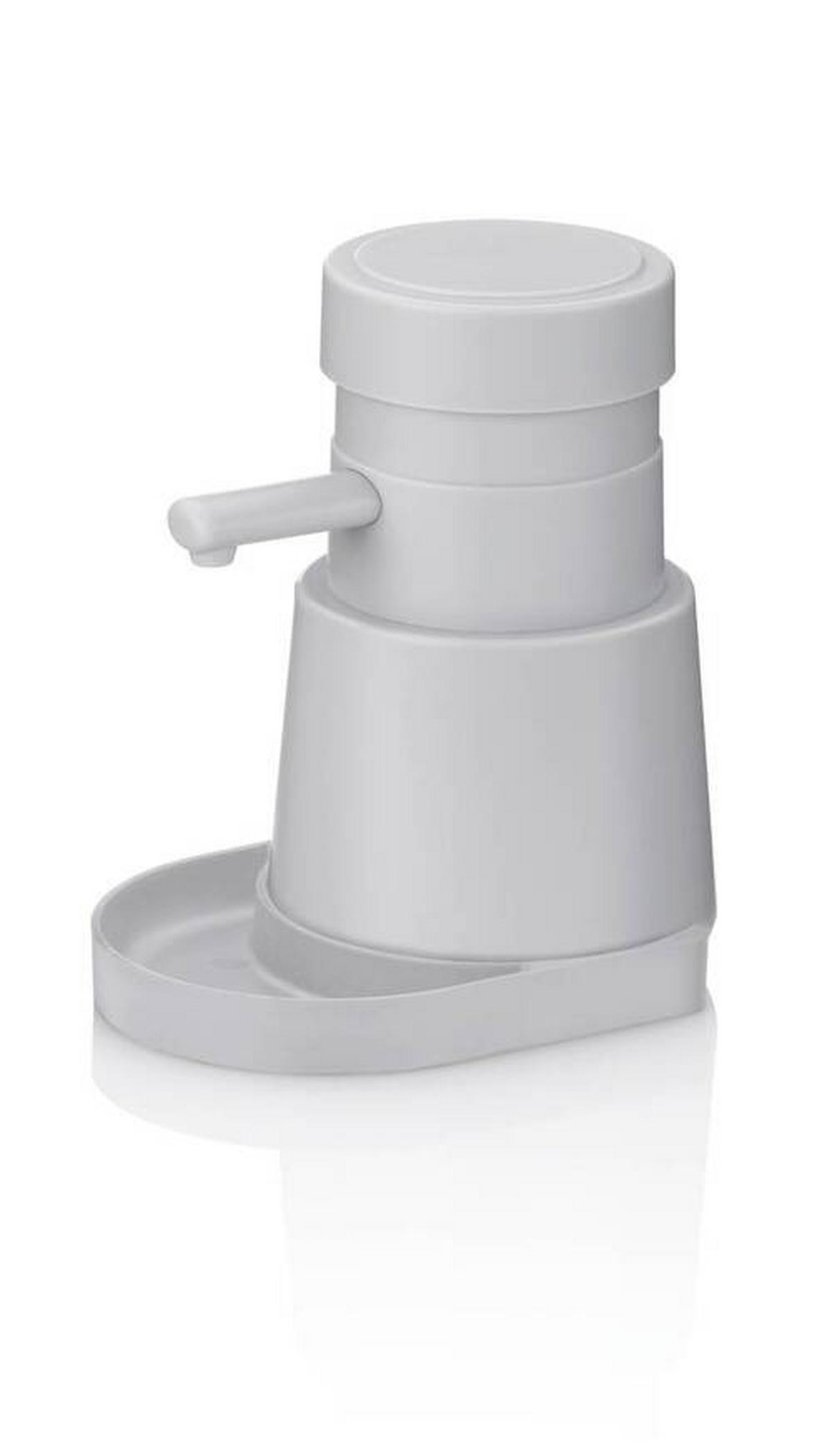 DOZATOR ZA DEZINFEKCIJU RUKU  svetlosiva  plastika  - svetlosiva, Osnovno, plastika (300ml) - Kela