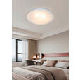 LED-DECKENLEUCHTE 26/8 cm   - Alabasterfarben/Weiß, Basics, Kunststoff/Metall (26/8cm) - Boxxx