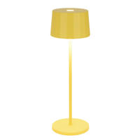 LED-TISCHLEUCHTE 11/35 cm   - Gelb, Basics, Kunststoff/Metall (11/35cm) - Dieter Knoll
