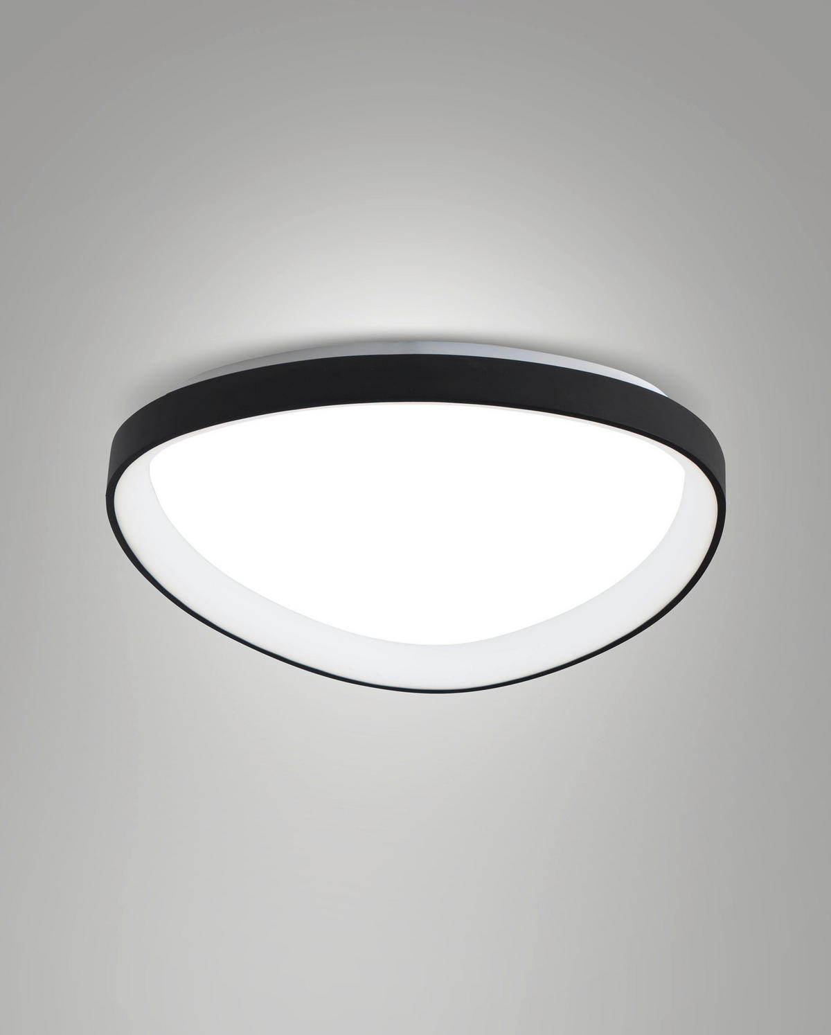 LED-DECKENLEUCHTE 60/7 cm   - Goldfarben, Design, Kunststoff/Metall (60/7cm)