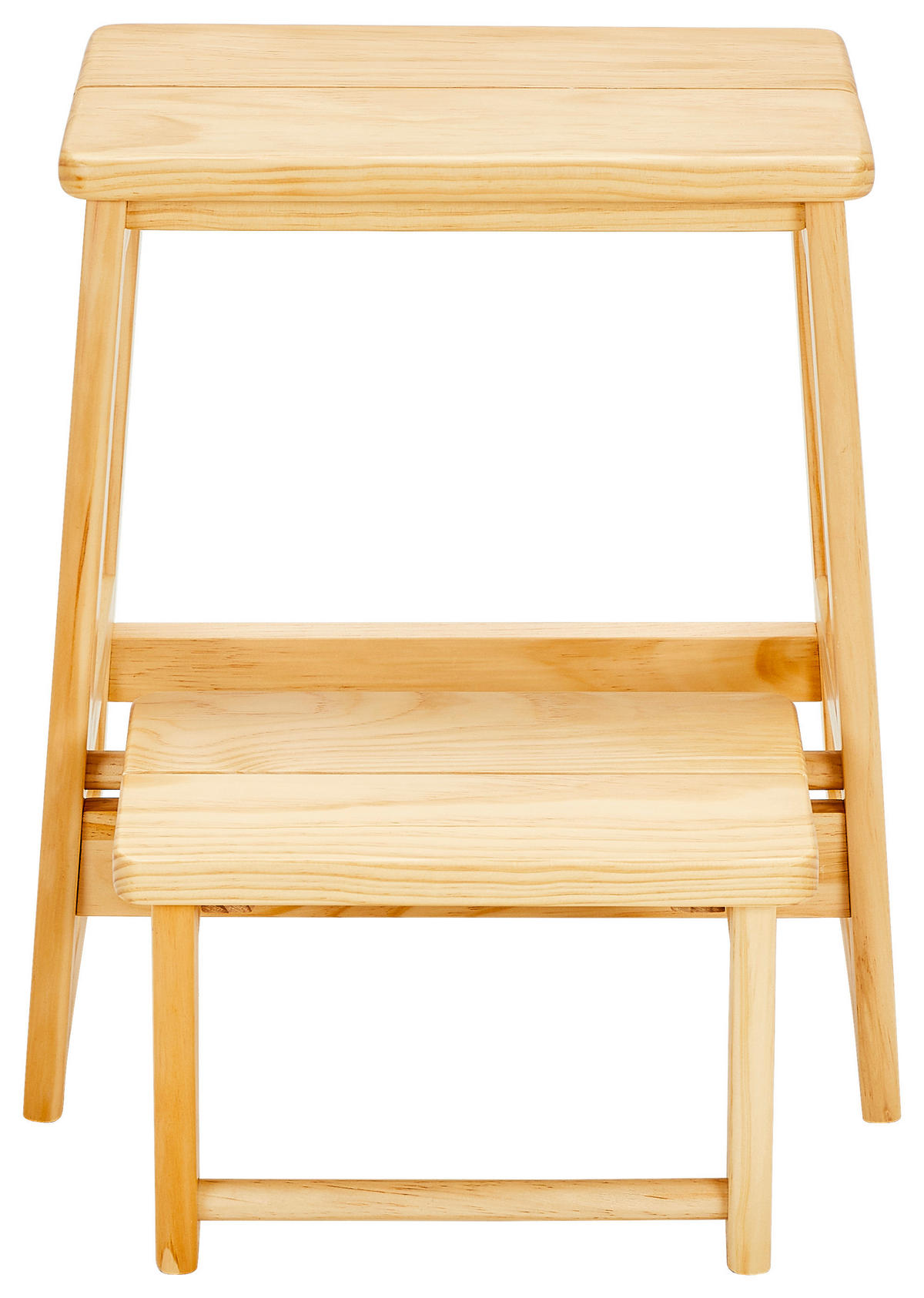 KLAPPHOCKER Naturfarben  - Naturfarben/Pinienfarben, KONVENTIONELL, Holz (43/48/50cm) - MID.YOU