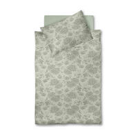 POVLEČENÍ, flanel, olivově zelená, 140/200 cm - olivově zelená, Basics, textil (140/200cm) - Fleuresse