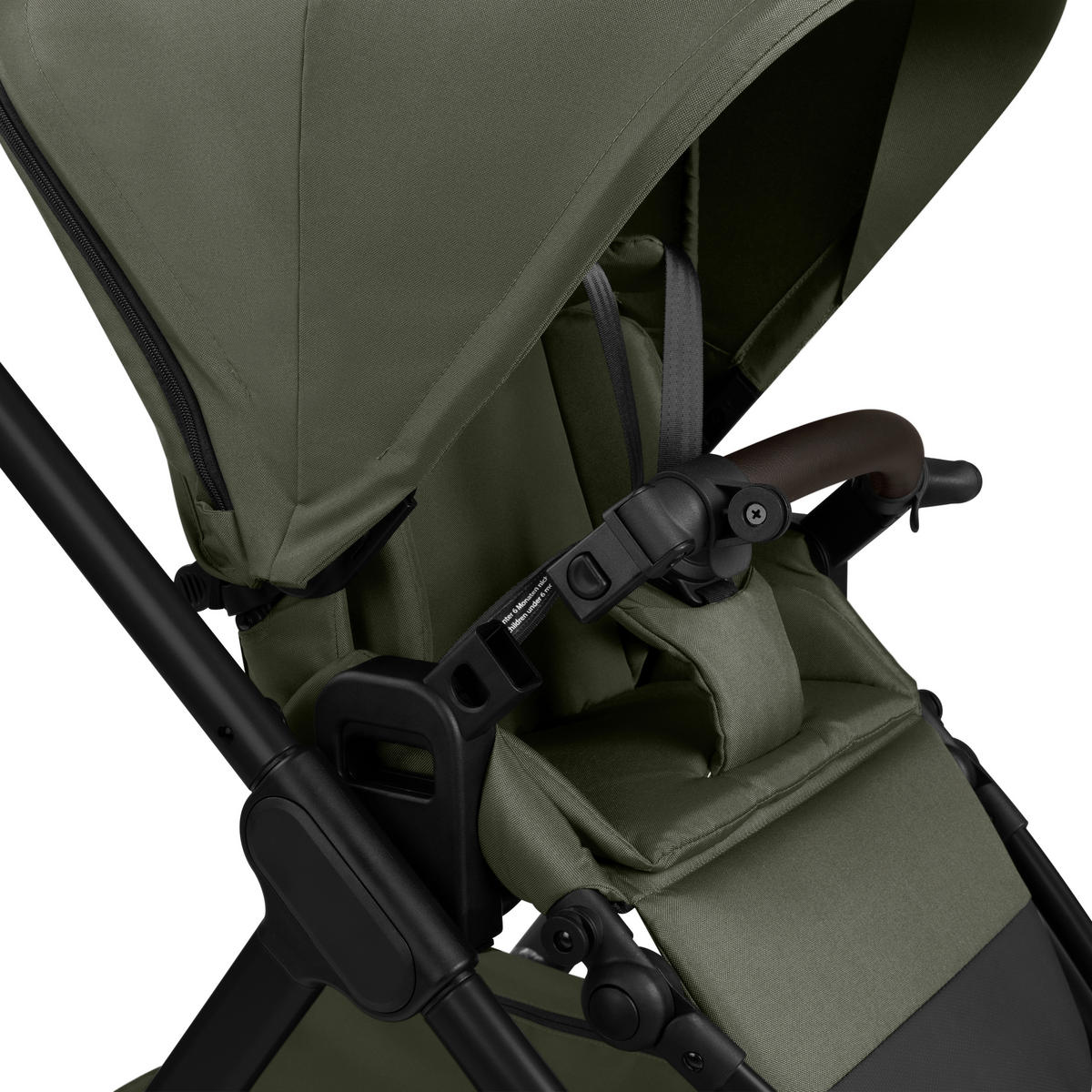KINDERWAGEN  Samba 2  Avocado  - Schwarz/Olivgrün, Basics, Metall (60/108/88cm) - ABC Design