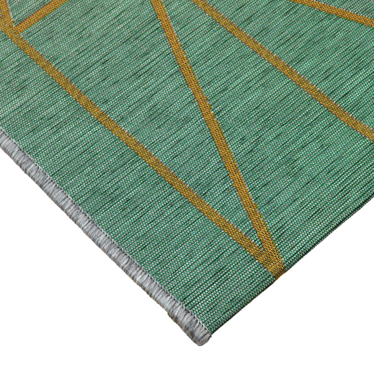 OUTDOORTEPPICH 123/180 cm Celeste Petrol, Sahara  - Petrol/Sahara, Trend, Textil (123/180cm) - Dieter Knoll