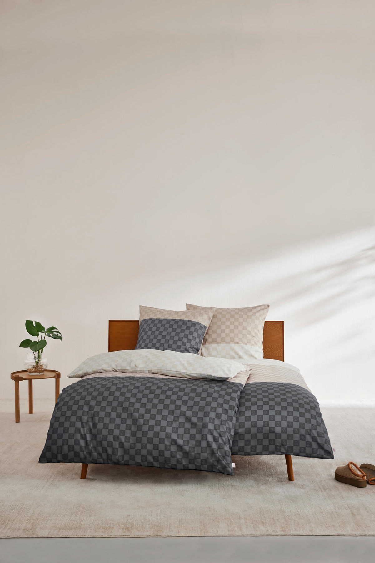 POSTEĽNÁ BIELIZEŇ, satén, viacfarebná, 140/200 cm - viacfarebná, Basics, textil (140/200cm) - S. Oliver