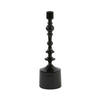 KERZENHALTER - Schwarz, Basics, Metall (10/34cm)