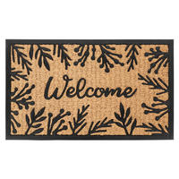 DVEŘNÍ ROHOŽKA, 45/75 cm světle hnědá - světle hnědá, Basics, textil/plast (45/75cm) - Kayoom