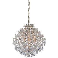 PENDELLEUCHTE ROSENDAL 53/56/53 cm   - Transparent/Goldfarben, Basics (53/56/53cm) - Markslöjd