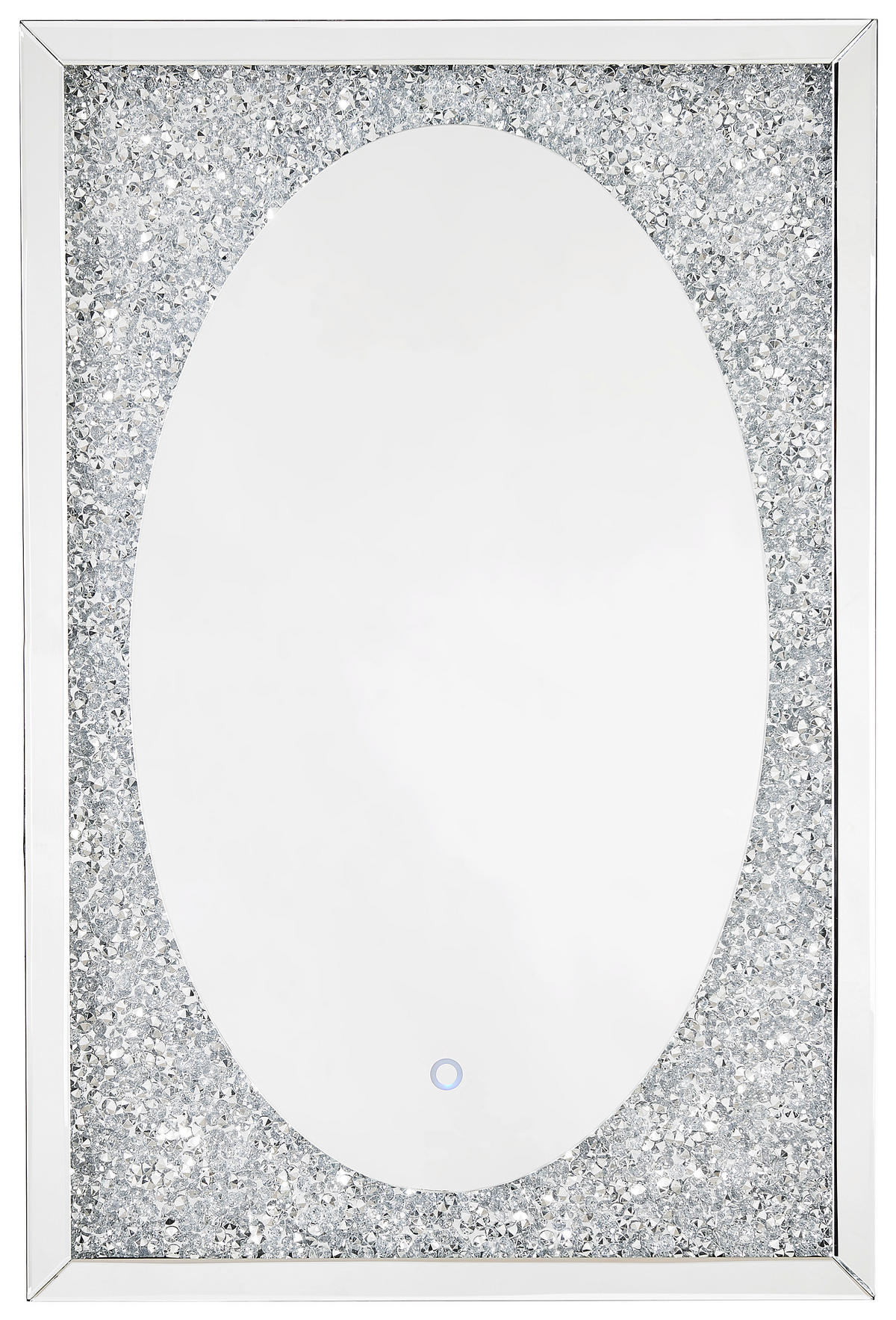 ZIDNO OGLEDALO  90/60/4,6 cm     - srebrna, Lajfstajl, staklo/pločasti materijal (90/60/4,6cm) - Xora