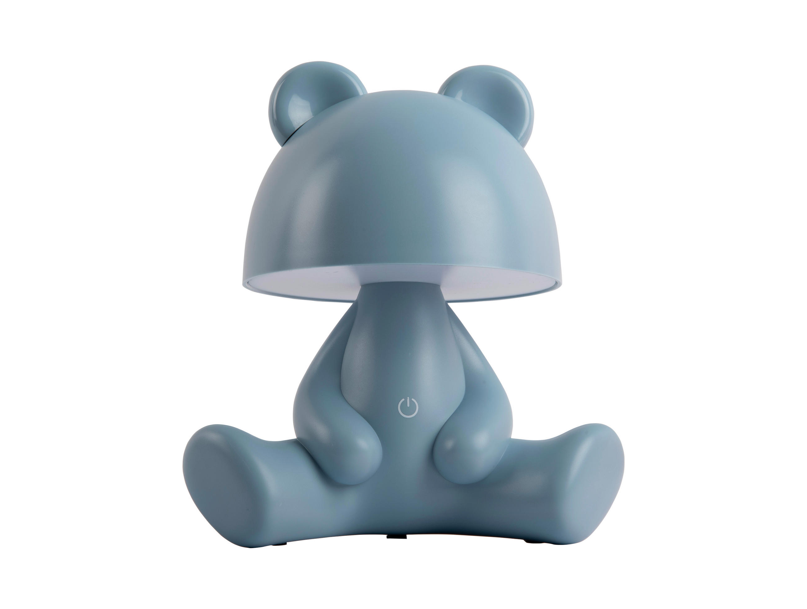 TISCHLEUCHTE Bear 22/27/17 cm   - Blau, KONVENTIONELL, Kunststoff (22/27/17cm) - Leitmotiv