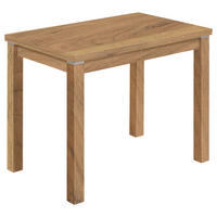ESSTISCH Holzwerkstoff 90-150/60/76 cm  - Eichefarben, Konventionell, Holzwerkstoff (90-150/60/76cm) - Valdera