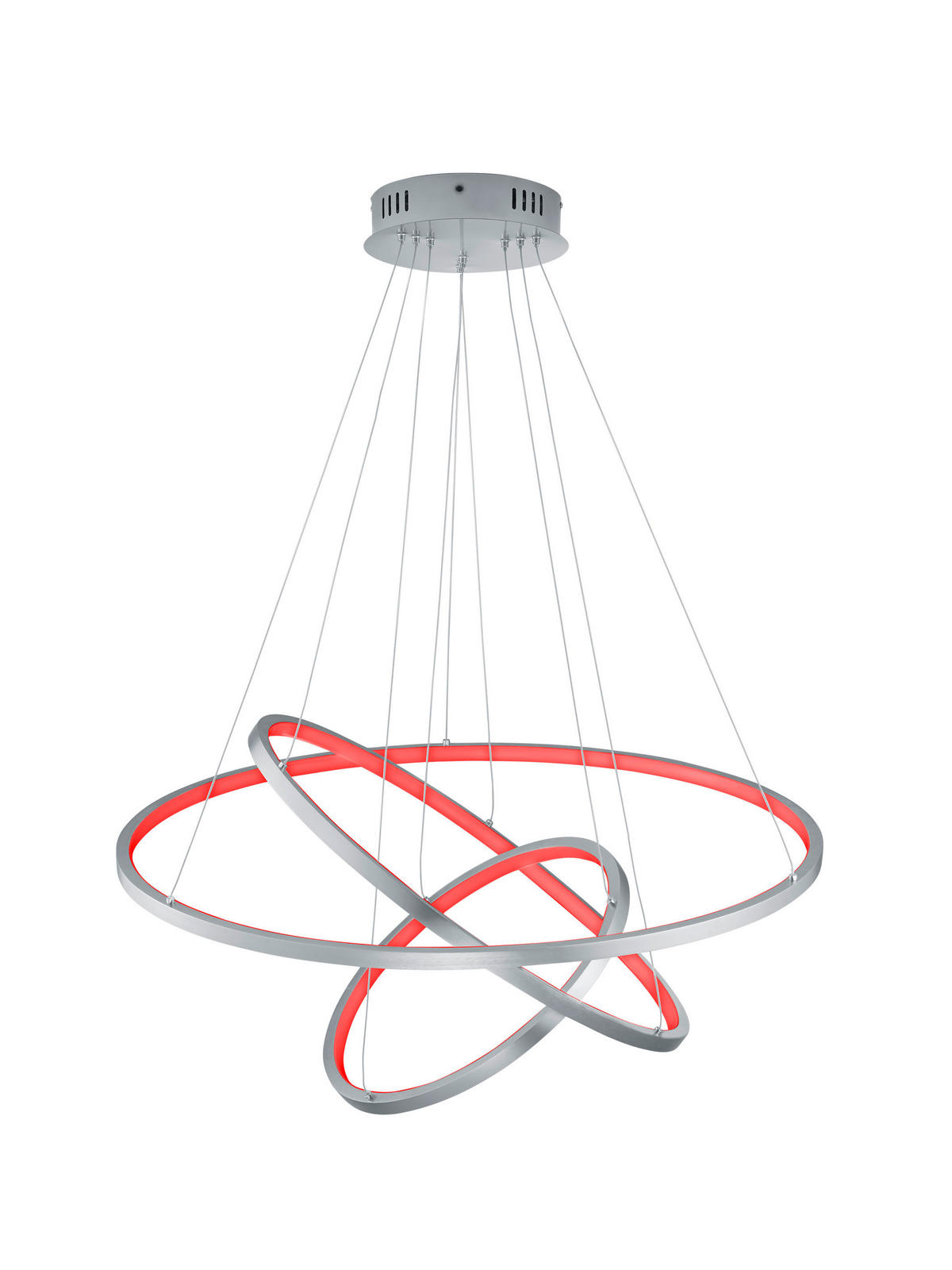 LED SVJETILJKA VISEĆA AARON  - boje nikla, Basics, metal (80/150cm)