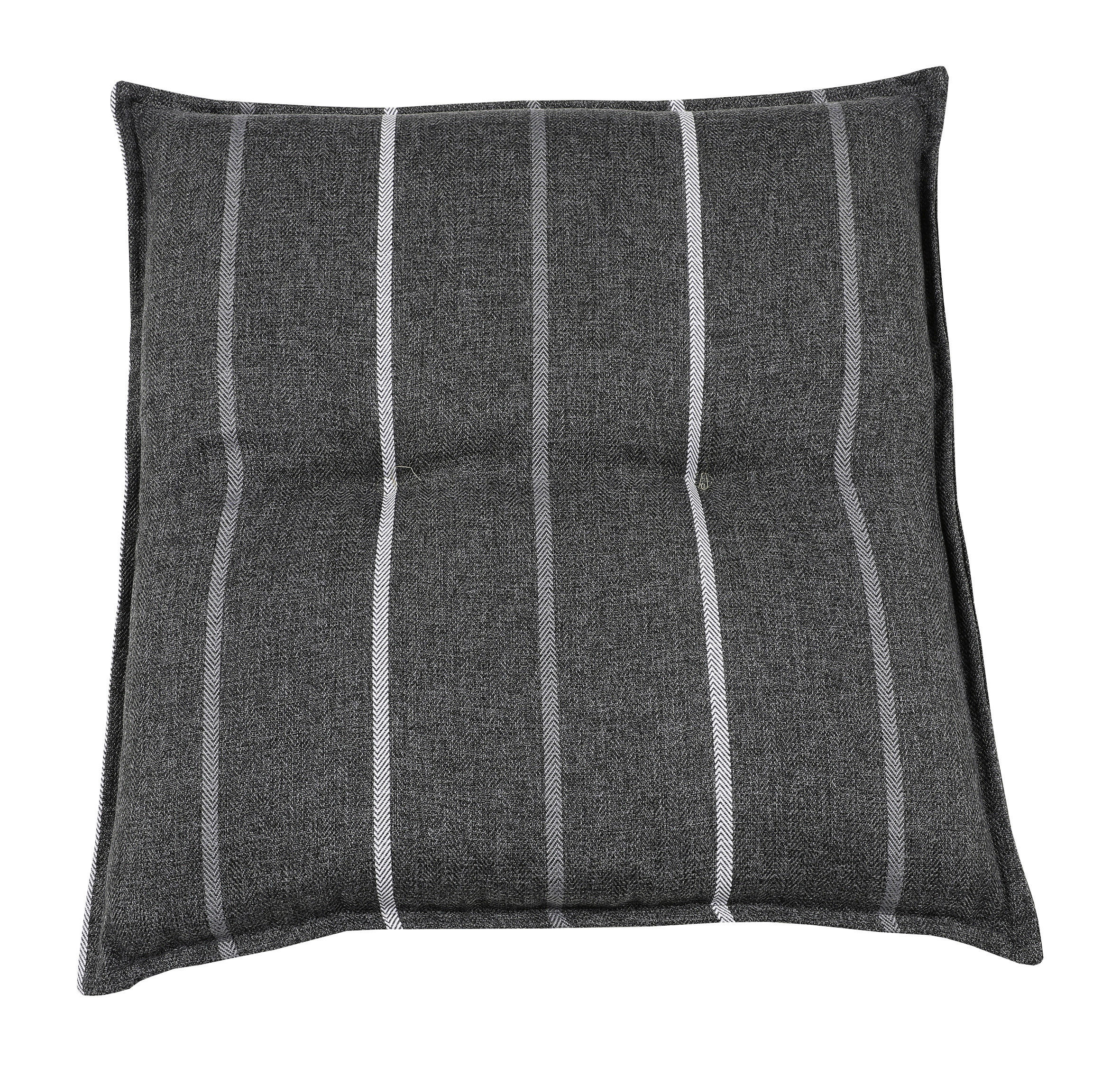 GARTENHOCKERAUFLAGE  - Anthrazit/Grau, Design, Textil (50/7/50cm)