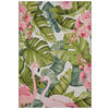 OUTDOORTEPPICH 80/165 cm Flair Multicolor, Rosa  - Multicolor/Rosa, Design, Kunststoff (80/165cm)