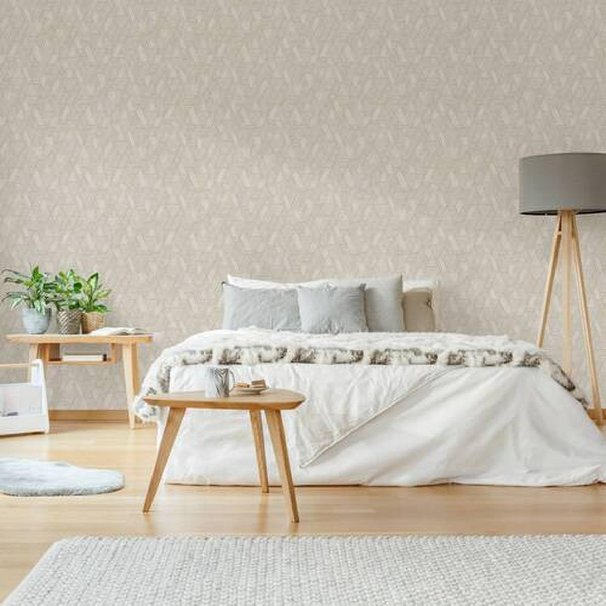 VLIESTAPETE  - Grau, Basics, Papier/Kunststoff (52/1005cm) - Xora