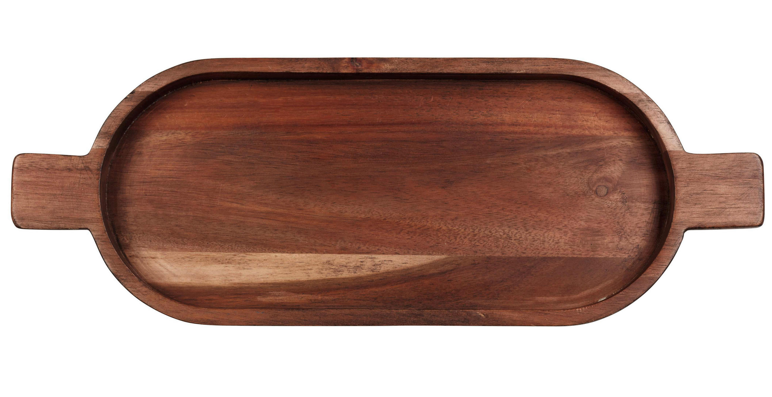 PODNOS, drevo, 49,6/18/3,5 cm - farby agátu, Basics, drevo (49,6/18/3,5cm) - ASA