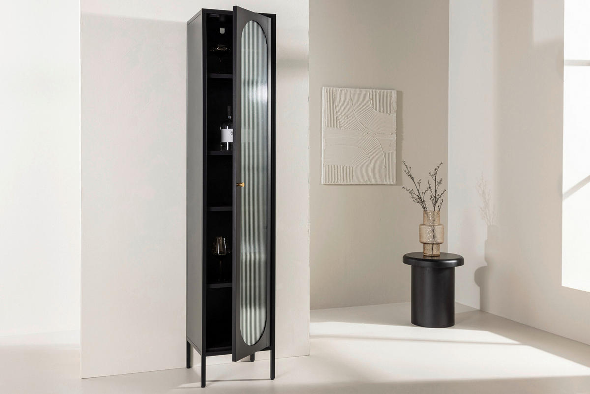 VITRINSKÅP  i   - Modern (37/180/35cm) - Livetastic