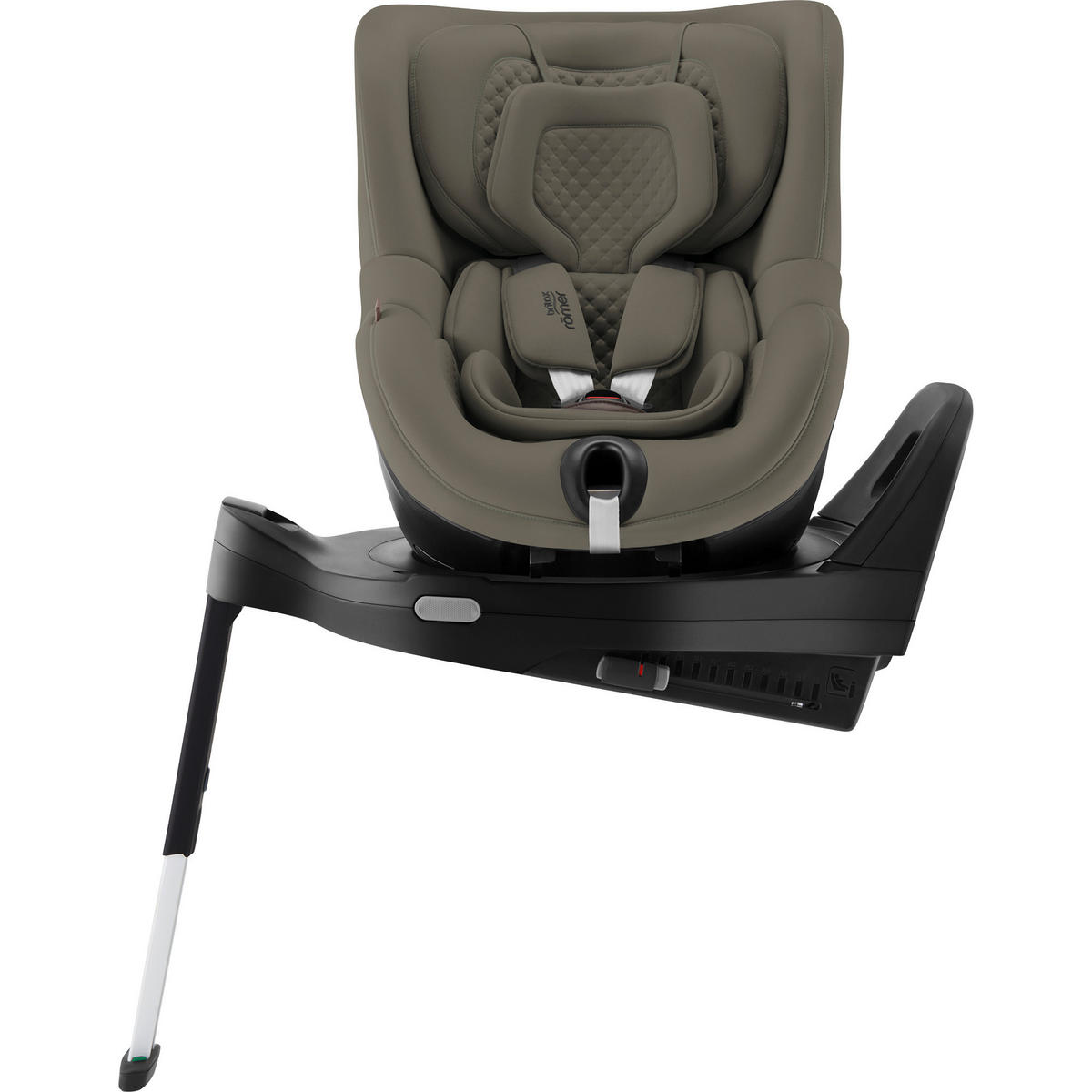 REBOARDER-KINDERSITZ Dualfix Pro M  - Olivgrün, Basics, Kunststoff/Textil (44/48/74cm) - Britax Römer