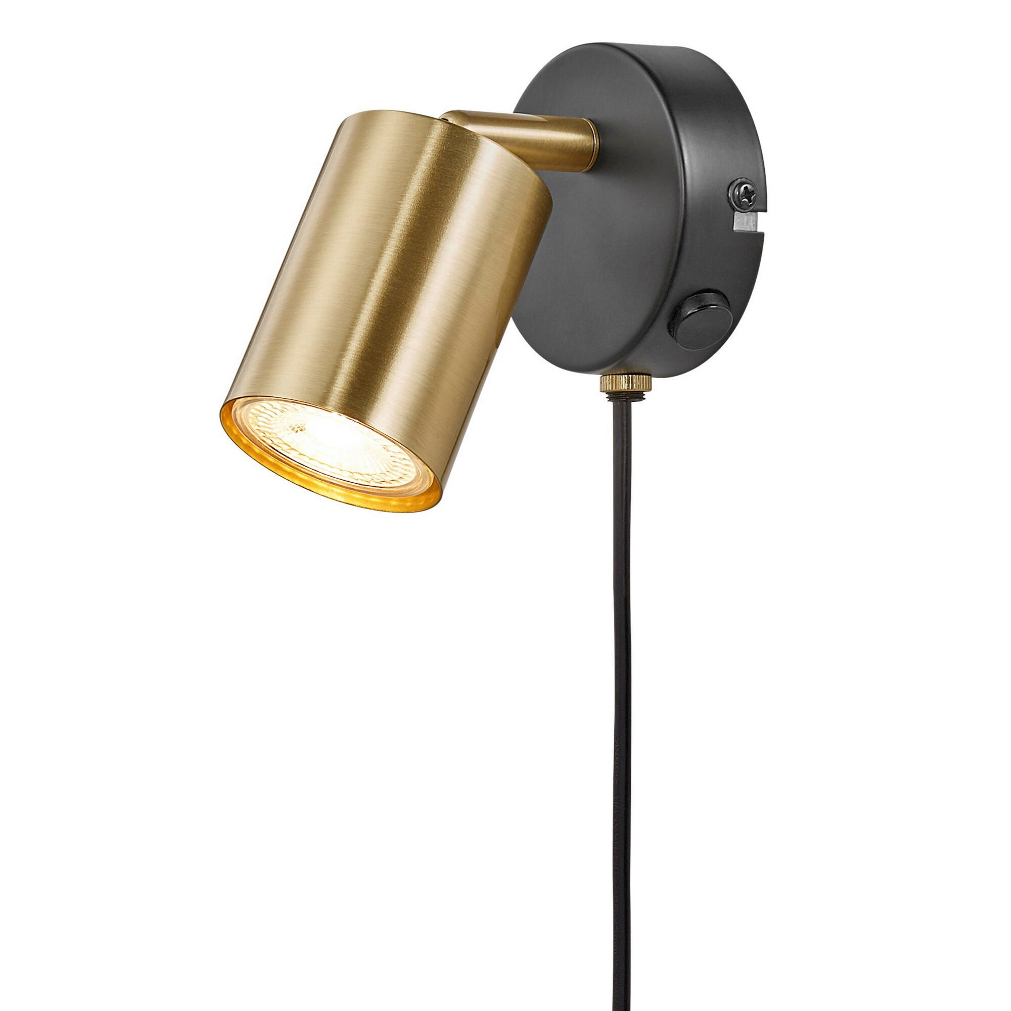 WANDLEUCHTE Explore 11.5/8/8 cm  - Messingfarben, Design, Metall (11.5/8/8cm) - Nordlux