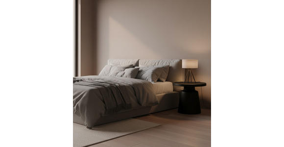 BEISTELLTISCH 49/49/45,5 cm Schwarz rund  - Schwarz, Design, Metall (49/49/45,5cm) - Xora