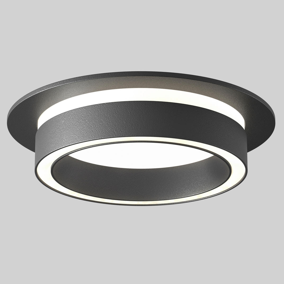 DECKENLEUCHTE  10,5/4,15 cm    - Schwarz, Design, Kunststoff/Metall (10,5/4,15cm) - MAYTONI