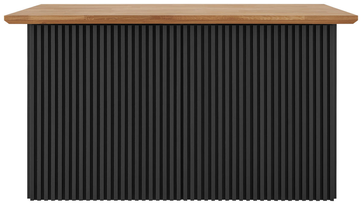 KÜCHENINSEL 160/88/90 cm  in Anthrazit  - Eichefarben/Anthrazit, Basics, Holz/Holzwerkstoff (160/88/90cm) - Carryhome