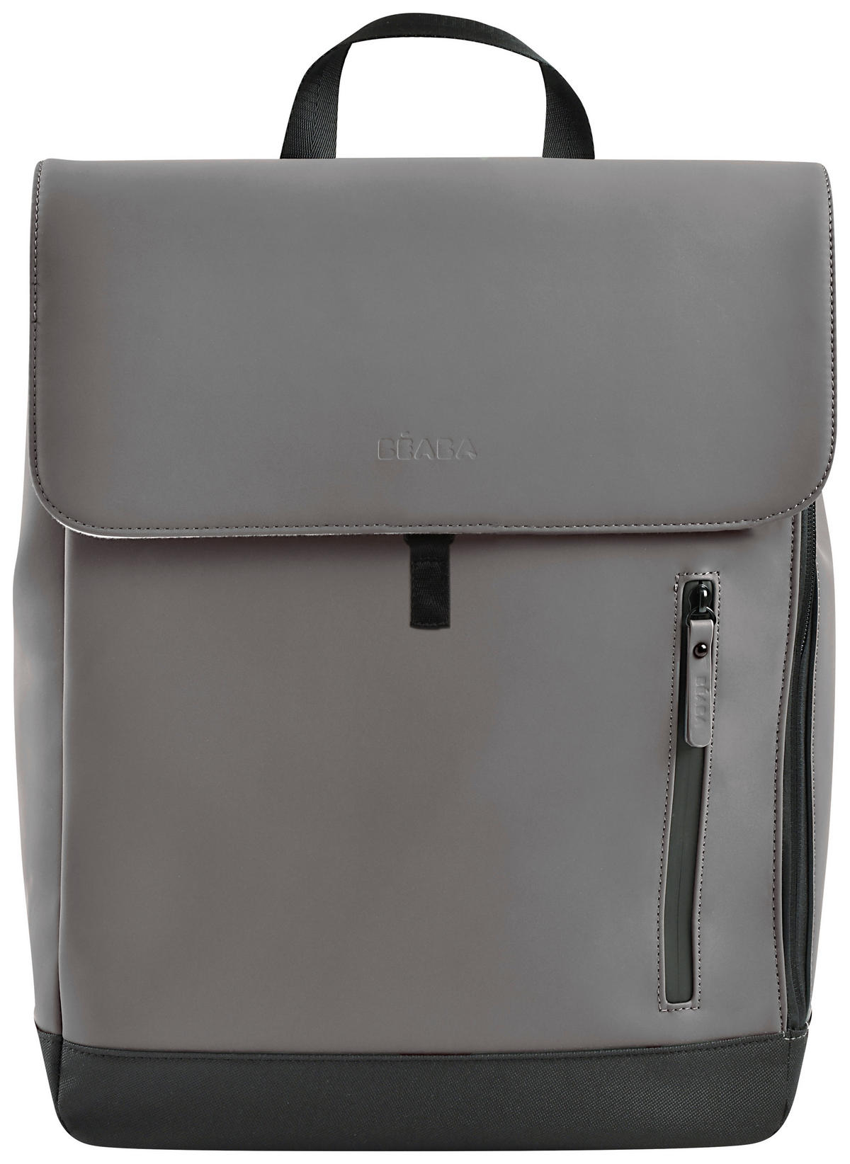 WICKELRUCKSACK  - Dunkelgrau/Hellgrau, KONVENTIONELL, Kunststoff (34/15/43cm) - Beaba