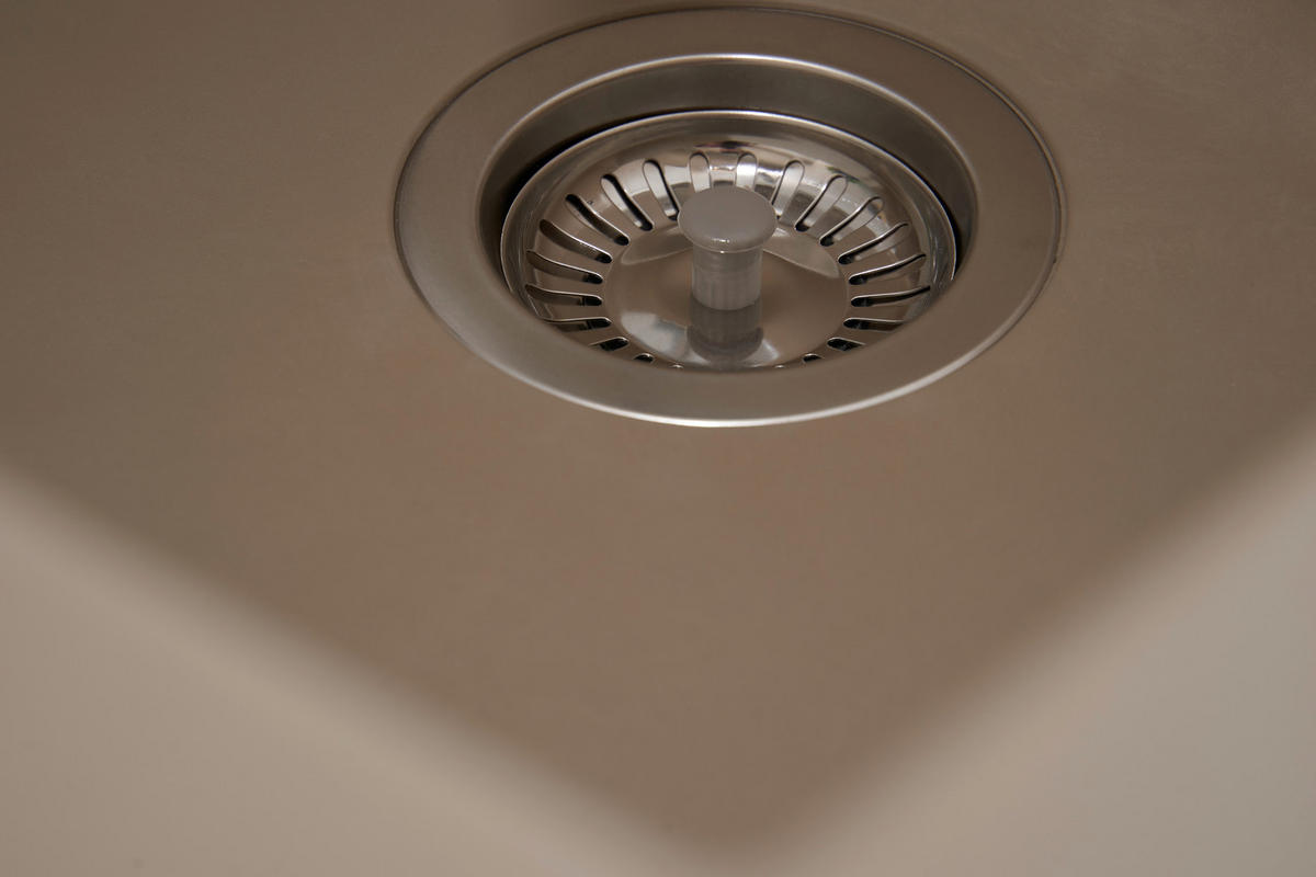 SPÜLE 1712BOSTON86X50B  - Beige, Trend, Glas/Kunststoff (86/20/50cm) - Respekta