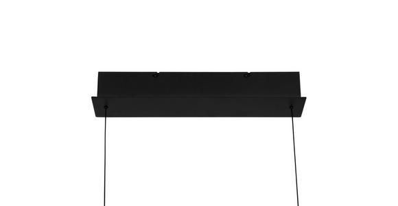 LED-HÄNGELEUCHTE Kent 118/10/170 cm   - Schwarz, Design, Kunststoff/Metall (118/10/170cm) - Dieter Knoll