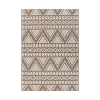 FLACHWEBETEPPICH 120/170 cm Splash 500 Braun / Creme  - Creme/Braun, Konventionell, Textil (120/170cm)