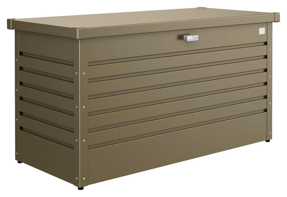 KISSENBOX - Bronzefarben, Basics, Metall (160/83/79cm) - Biohort