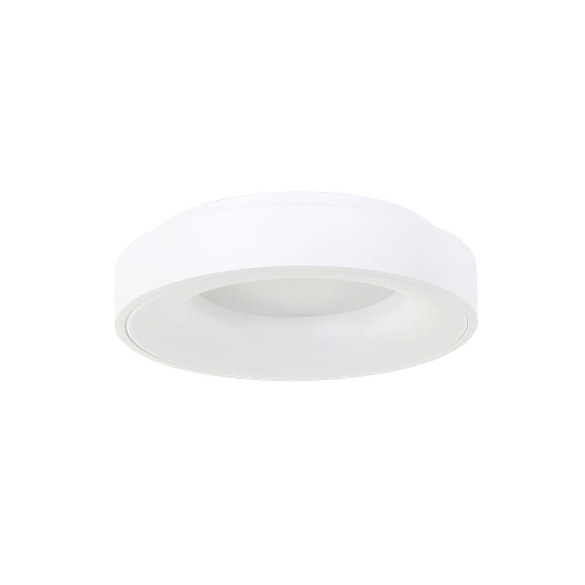 LED-DECKENLEUCHTE Ringlede 38/9 cm   - Weiß, Basics, Kunststoff/Metall (38/9cm)