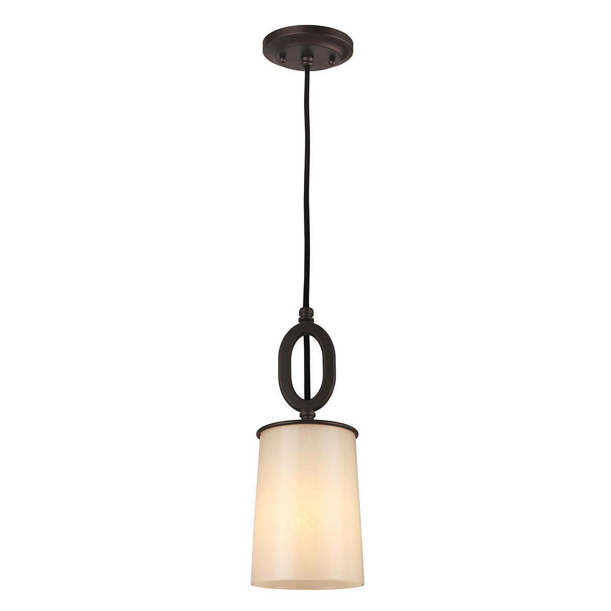 HÄNGELEUCHTE 13/35.4 cm    - Bronzefarben, Konventionell, Metall (13/35.4cm) - Elstead Lighting
