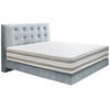BOXSPRINGBETT 160/200 cm  in Hellgrau  - Hellgrau, Konventionell, Holz/Textil (160/200cm) - Dieter Knoll