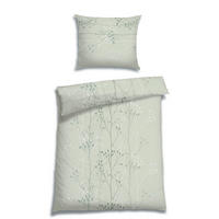 BETTWÄSCHE 2-teilig Musselin 140/220 cm  - Salbeigrün, Basics, Textil (140/220cm) - Florella