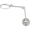 LED-WANDLEUCHTE Regina 12/max 45/max 64 cm   - Alufarben, Design, Metall (12/max 45/max 64cm) - Fabas Luce