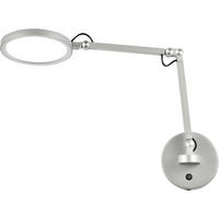LED-WANDLEUCHTE Regina 12/max 45/max 64 cm   - Alufarben, Design, Metall (12/max 45/max 64cm) - Fabas Luce