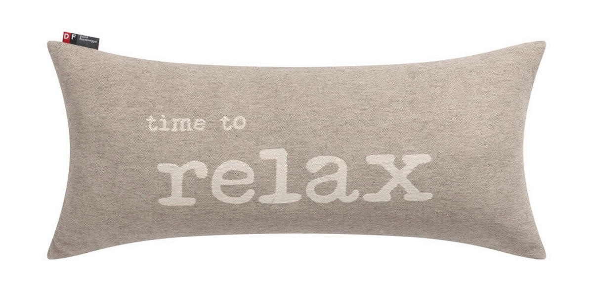 ZIERKISSEN  60/26 cm   - Schlammfarben, Basics, Textil (60/26cm) - David Fussenegger