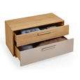 GARDEROBE 5-teilig  in 160/195/40 cm  - Taupe/Eichefarben, Design, Holz/Holzwerkstoff (160/195/40cm) - Novel