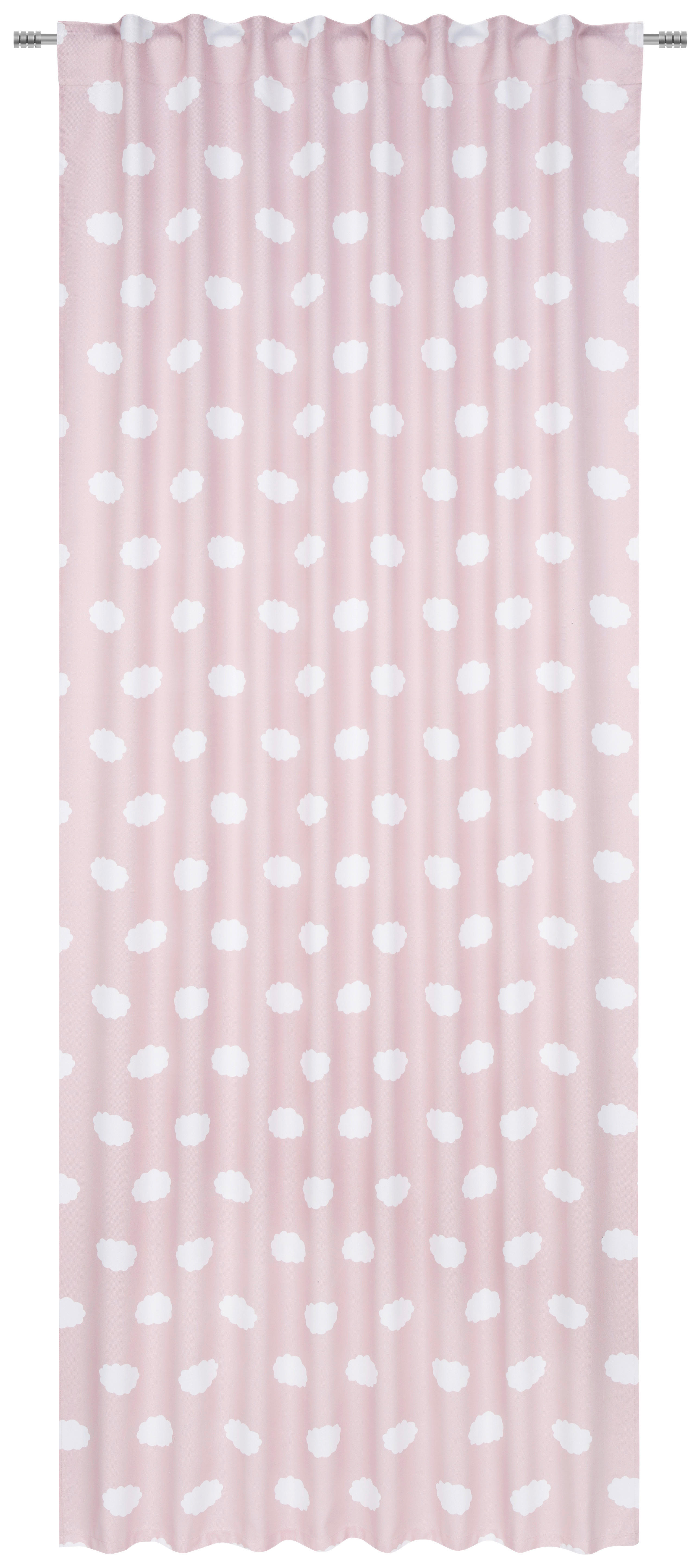KINDERVORHANG blickdicht  135/245 cm  - Rosa, Design, Textil (135/245cm) - Ben'n'jen
