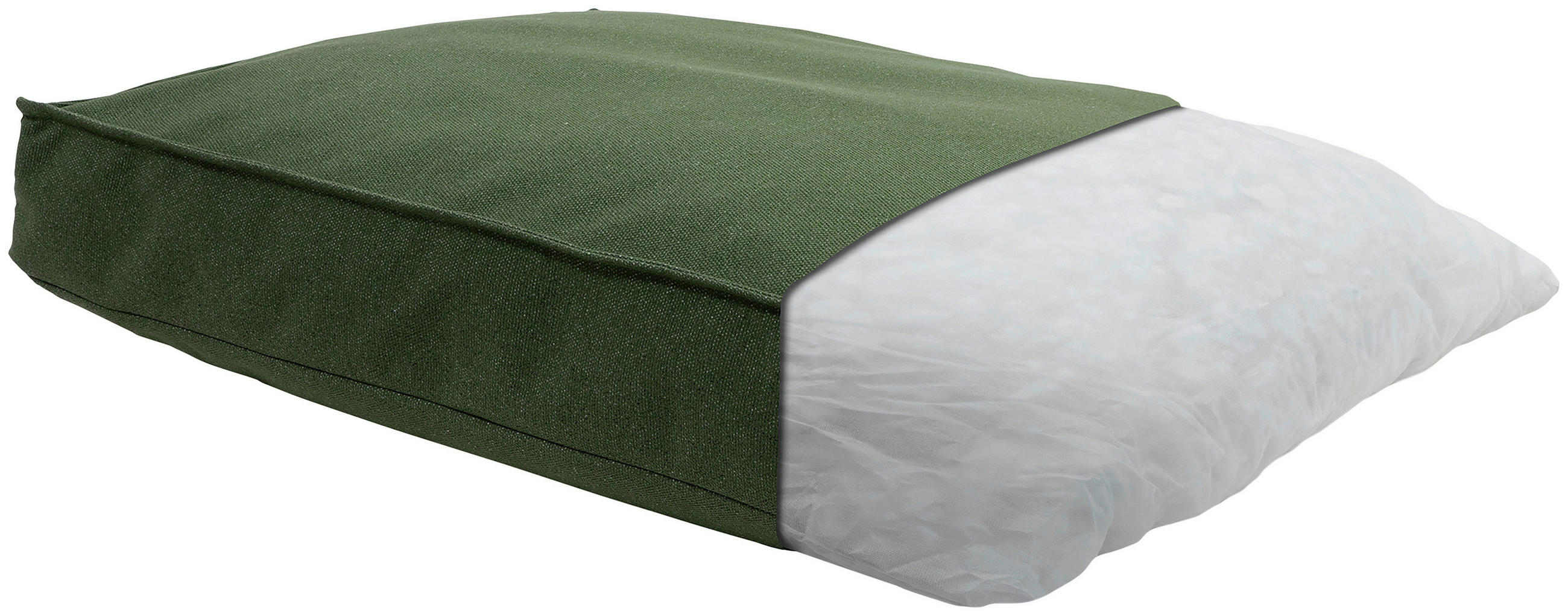 HAUSTIERKISSEN - Grün, Basics, Textil (80/15/65cm)