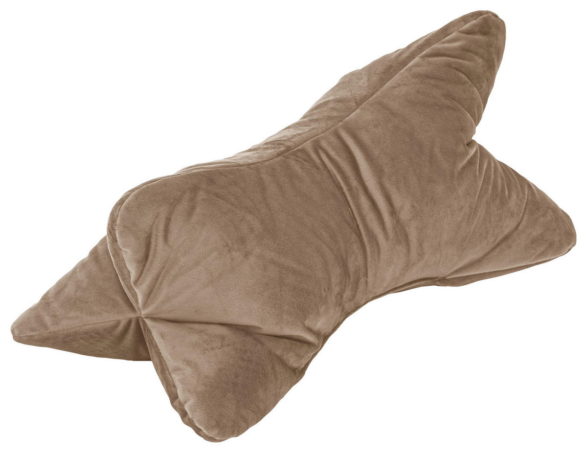 LESEKNOCHEN  24/42 cm  - Braun, Textil (24/42cm) - Boxxx