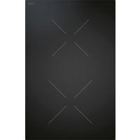 GLASKERAMIKKOCHFELD CKCH  - Schwarz, Basics, Glas (32,7/51,5/7,5cm) - Bora