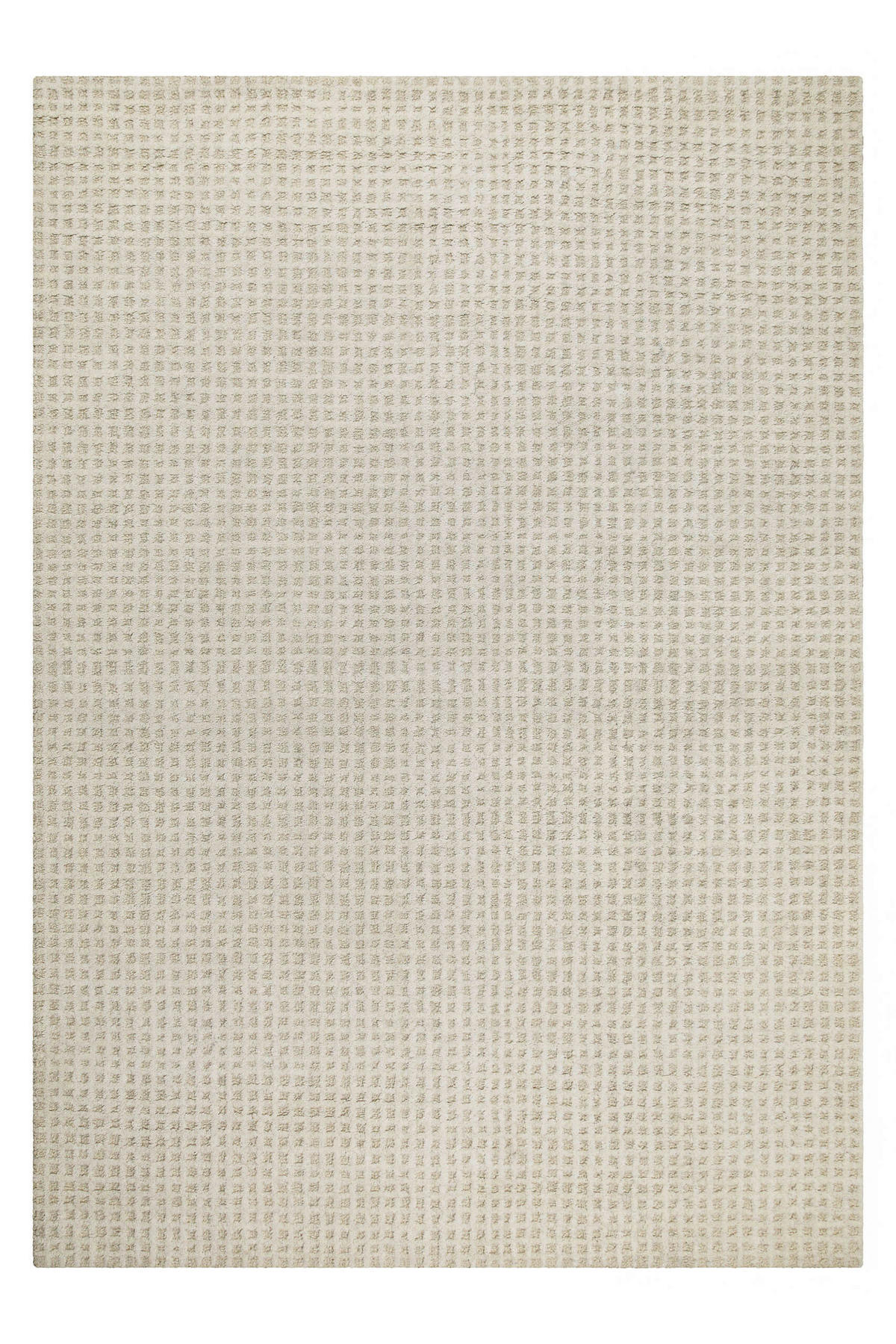 TUFTTEPPICH Hamptons THIRTY Creme, Weiß  - Creme/Weiß, KONVENTIONELL, Textil (110cm) - WECON HOME