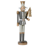 FIGURA ORAŠARA - zlatne boje/smeđa, Basics, metal (39,00/65,00/176,00cm)