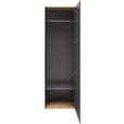 GARDEROBENSCHRANK 60/199/38 cm  - Anthrazit/Eiche Artisan, Design, Holzwerkstoff/Kunststoff (60/199/38cm) - Xora