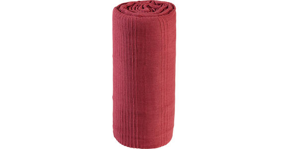 TAGESDECKE 220/240 cm - Rot, Basics, Textil (220/240cm) - Boxxx