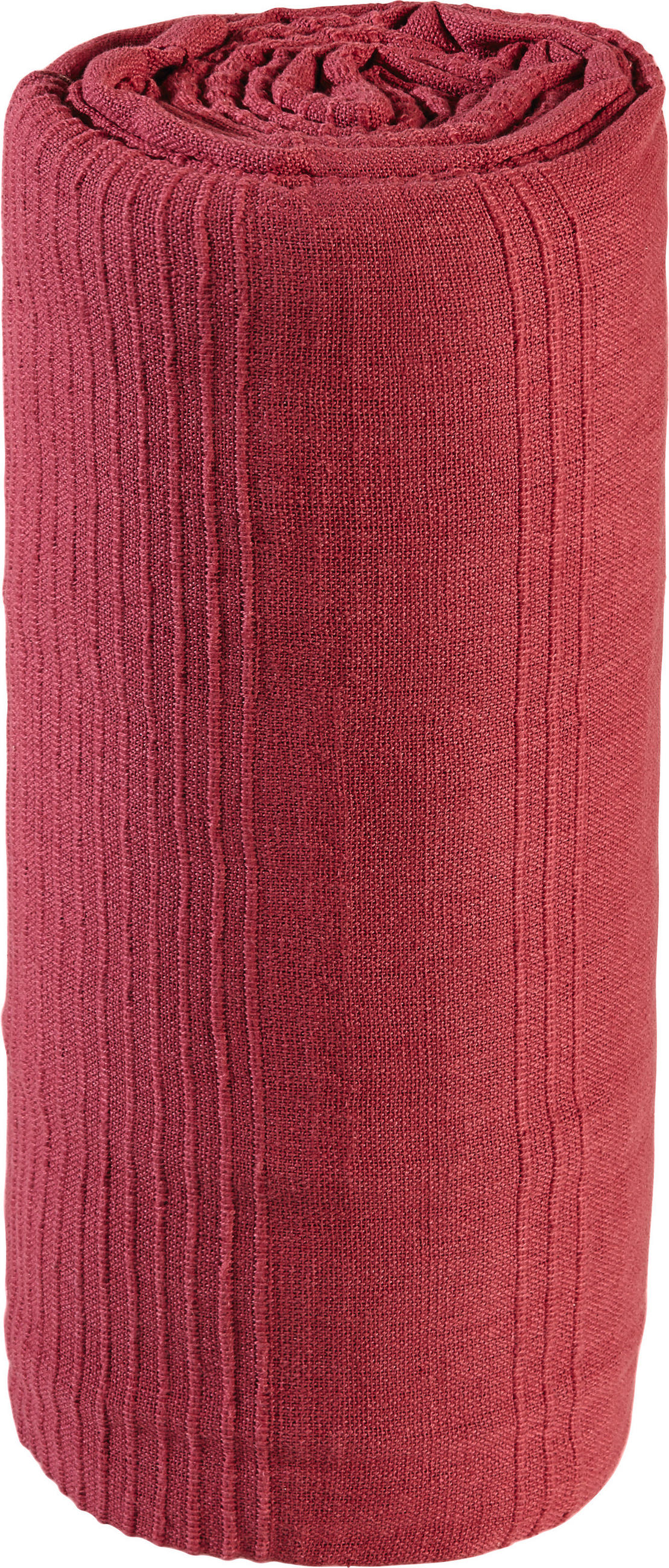 TAGESDECKE 220/240 cm  - Rot, Basics, Textil (220/240cm) - Boxxx