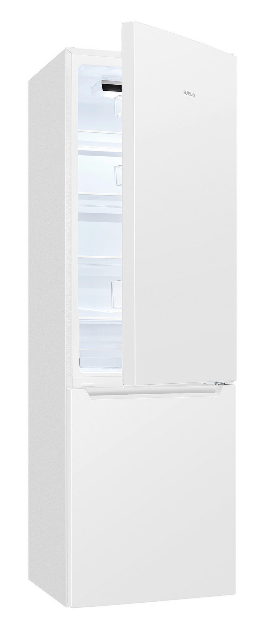KÜHL-GEFRIER-KOMBINATION KG 7369  - Weiß, Trend, Kunststoff (54,0/176,5cm) - Bomann